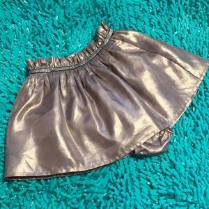 Baby Girl Gold Skirt